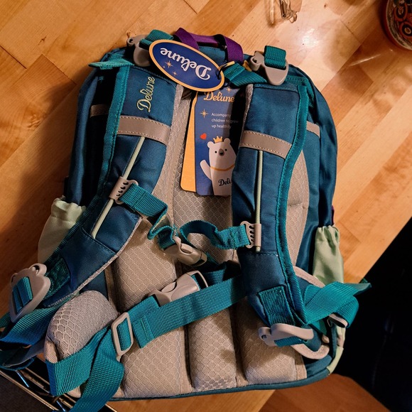 SALE!!! Be the COOLEST KID IN SCHOOL - NWT- DELUNE Kids Dino Backpack - Picture 5 of 12